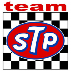 STP TEAM Sticker vinyle laminé