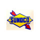 SUNOCO Sticker vinyle laminé