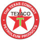 TEXACO  laminated decal