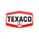 TEXACO  Sticker vinyle laminé