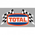 TOTAL Flags  laminated decal