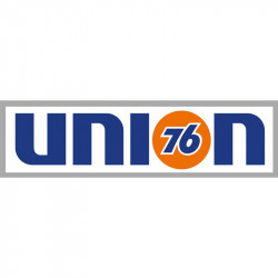 " 76 " UNION   Sticker vinyle laminé