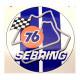 " 76 " UNION   SEBRING Sticker vinyle laminé