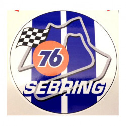 " 76 " UNION SEBRING  laminated decal