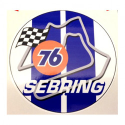 " 76 " UNION   SEBRING Sticker vinyle laminé
