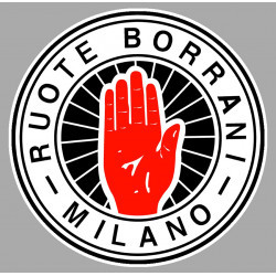 BORRANI   laminated decal