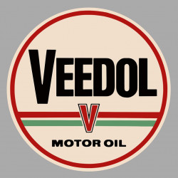 VEEDOL  Sticker vinyle laminé