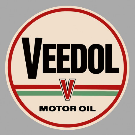 VEEDOL   laminated decal