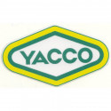 YACCO  laminated decal