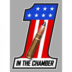 IN THE CHAMBER  Laminated decal