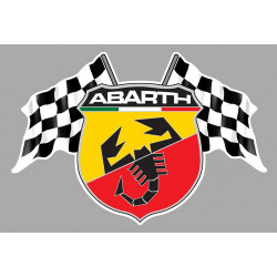 ABARTH Flags Sticker vinyle laminé