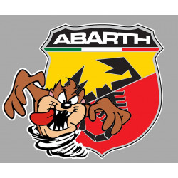 ABARTH TAZ Sticker droit vinyle laminé