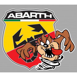 ABARTH TAZ Sticker gauche vinyle laminé