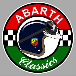 ABARTH CLASSICS  laminated decal