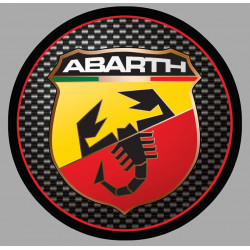 ABARTH  Sticker vinyle laminé