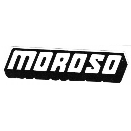 MOROSO pair  laminated  decal