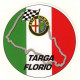 ALFA ROMEO TARGA FLORIO  laminated decal