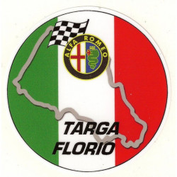 ALFA ROMEO TARGA FLORIO Sticker vinyle laminé