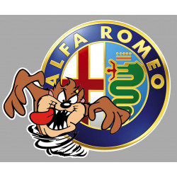 ALFA ROMEO Taz droit Sticker vinyle laminé