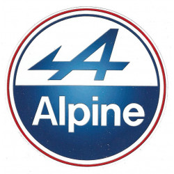 ALPINE Sticker vinyle laminé