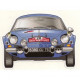 ALPINE Berlinette Monte Carlo  laminated decal