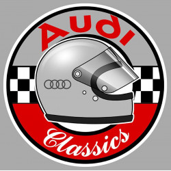 AUDI CLASSICS  Sticker vinyle laminé