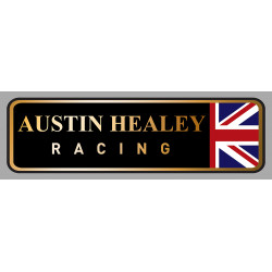 AUSTIN HEALEY Racing droit Sticker vinyle laminé