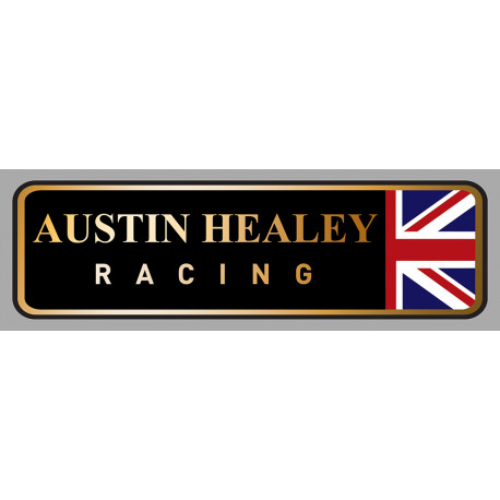 AUSTIN HEALEY Racing  laminated decal