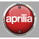 APRILIA  Sticker " trompe l'oeil " vinyle laminé