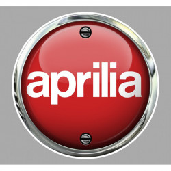 APRILIA  Sticker " trompe l'oeil " vinyle laminé