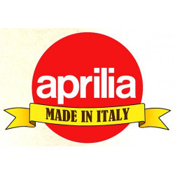 APRILIA " made in italy "  Sticker  vinyle laminé