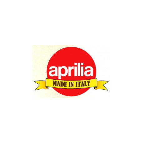 APRILIA MADE IN ITALY  laminated decal