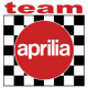 APRILIA TEAM  laminated decal