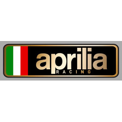 APRILIA Racing gauche Sticker  vinyle laminé