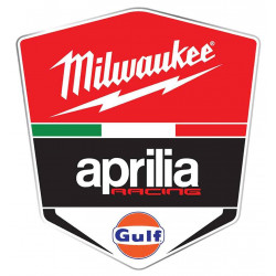 APRILIA MILWAUKEE Sticker  vinyle laminé