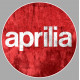 APRILIA " dessiné vieilli " Sticker  vinyle laminé