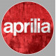 APRILIA " trash "  laminated decal