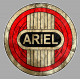 ARIEL " dessiné vieilli "  Sticker  vinyle laminé