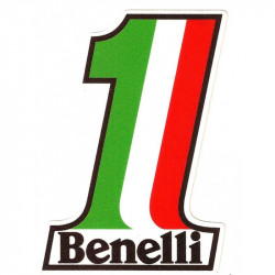 BENELLI NUMBER ONE laminated decal