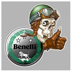 BENELLI Right Skull laminated decal