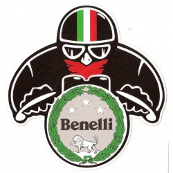 BENELLI Biker  Sticker  vinyle laminé