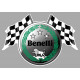 BENELLI Flags laminated decal