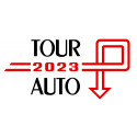 TOUR AUTO 2023  Sticker vinyle laminé