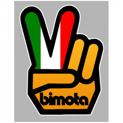 BIMOTA champion  Sticker vinyle laminé