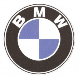 BMW  laminated decal