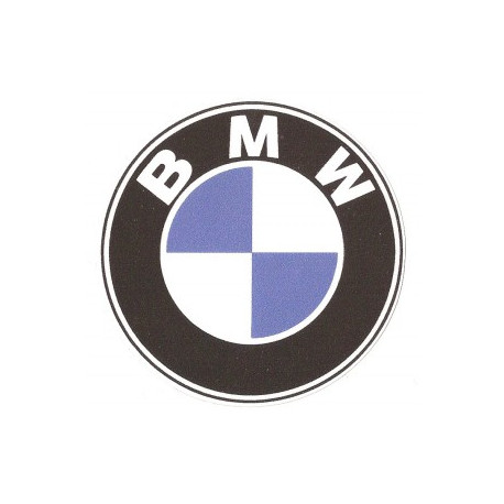BMW laminated decal