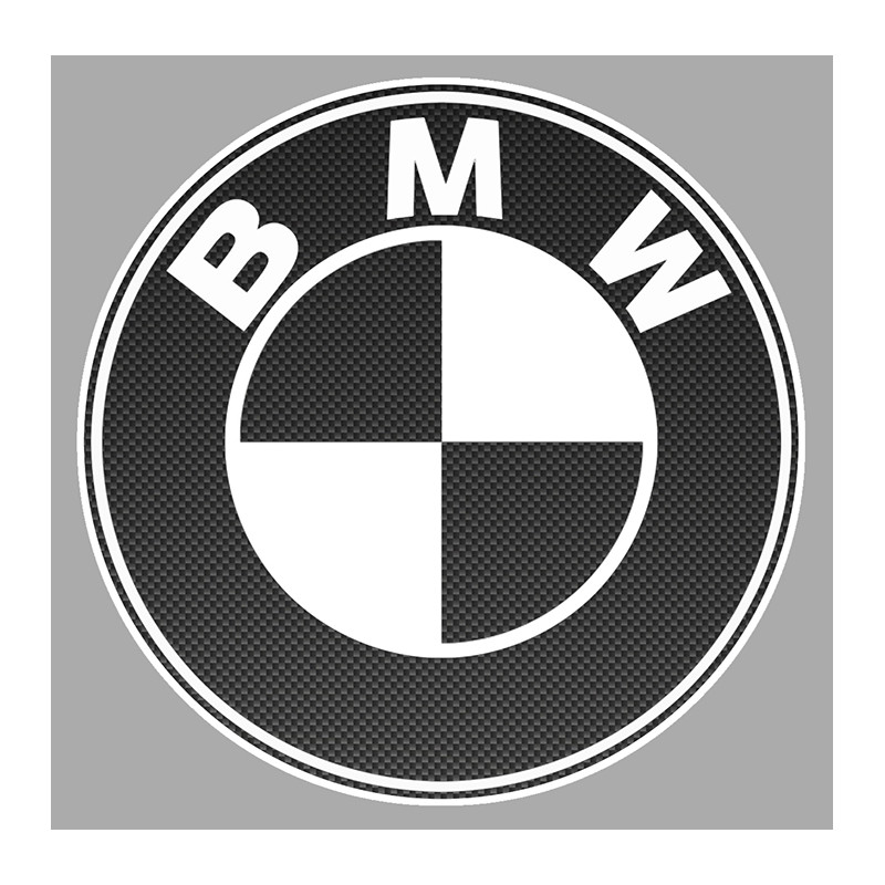 BMW Sticker vinyle laminé