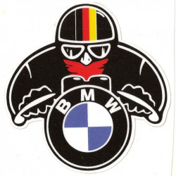 BMW Biker laminated decal