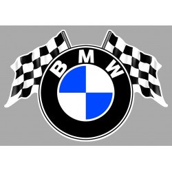 BMW Flags  laminated decal