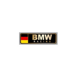 BMW Racing Sticker gauche vinyle laminé